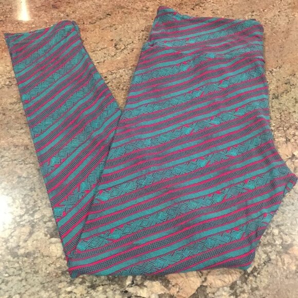 TC NWOT LuLaRoe Leggings H03 4364 - Picture 1 of 3